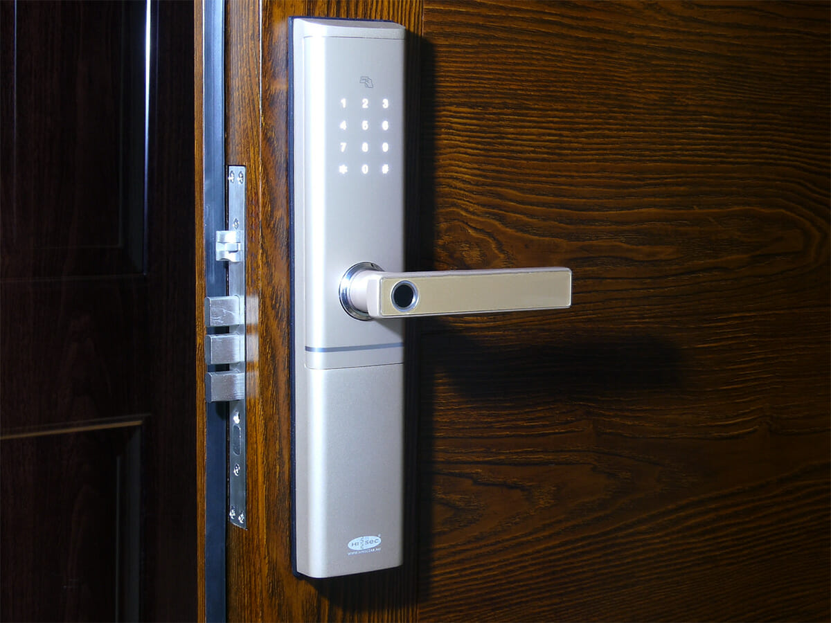 Hisec Mars okos zár termékkép - arany