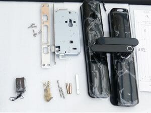 HiSec Vénusz okos zár ujjlenyomat olvasóval - termékkép