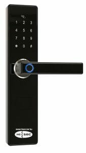 hisec okos zar ujlenyomattal fekete