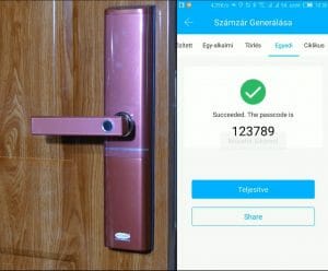 A videóban bemutatjuk a számkódos zár beállításából azt a részt, amikor PIN kódot adunk hozzá.