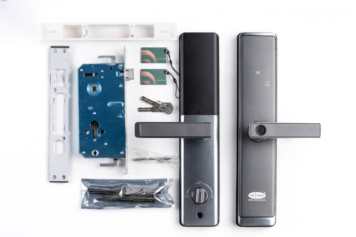 HiSec®-Mars-Okos-zar-v2.0-Nyithato-Mobil-alkalmazassal-ujjlenyomattal-PIN-koddal-Bluetoothal-es-NFC-vel-UJ