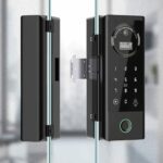 CERROSMART Crystal cerradura inteligente reconocimiento facial 3D puerta cristal